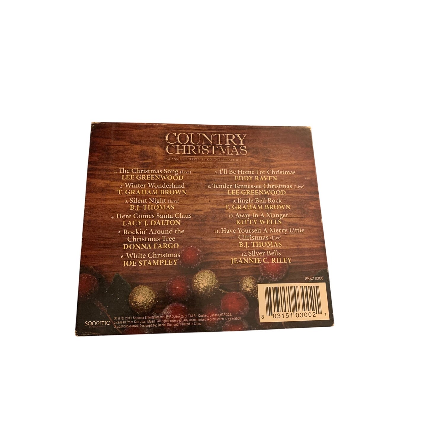 Various - Country Christmas (CD)