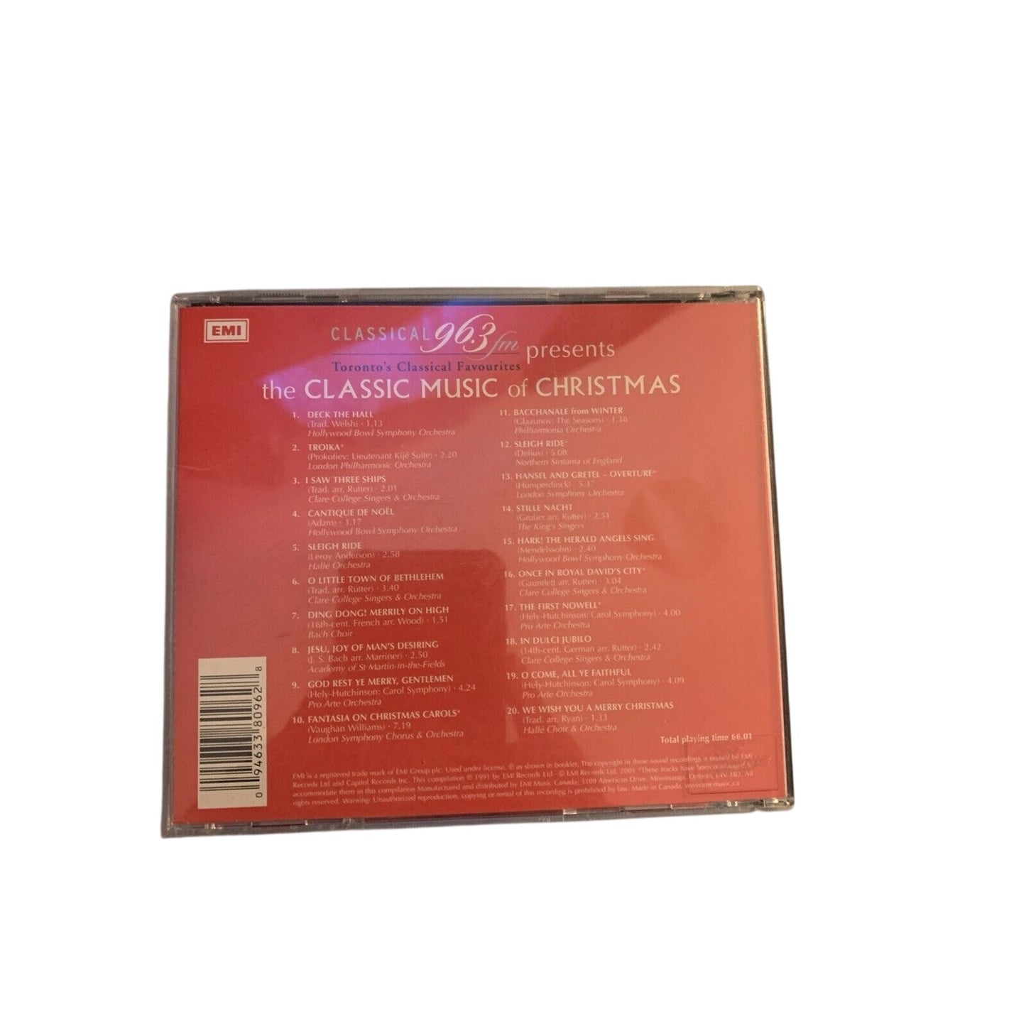 Various - Classical Music of Christmas (CD)