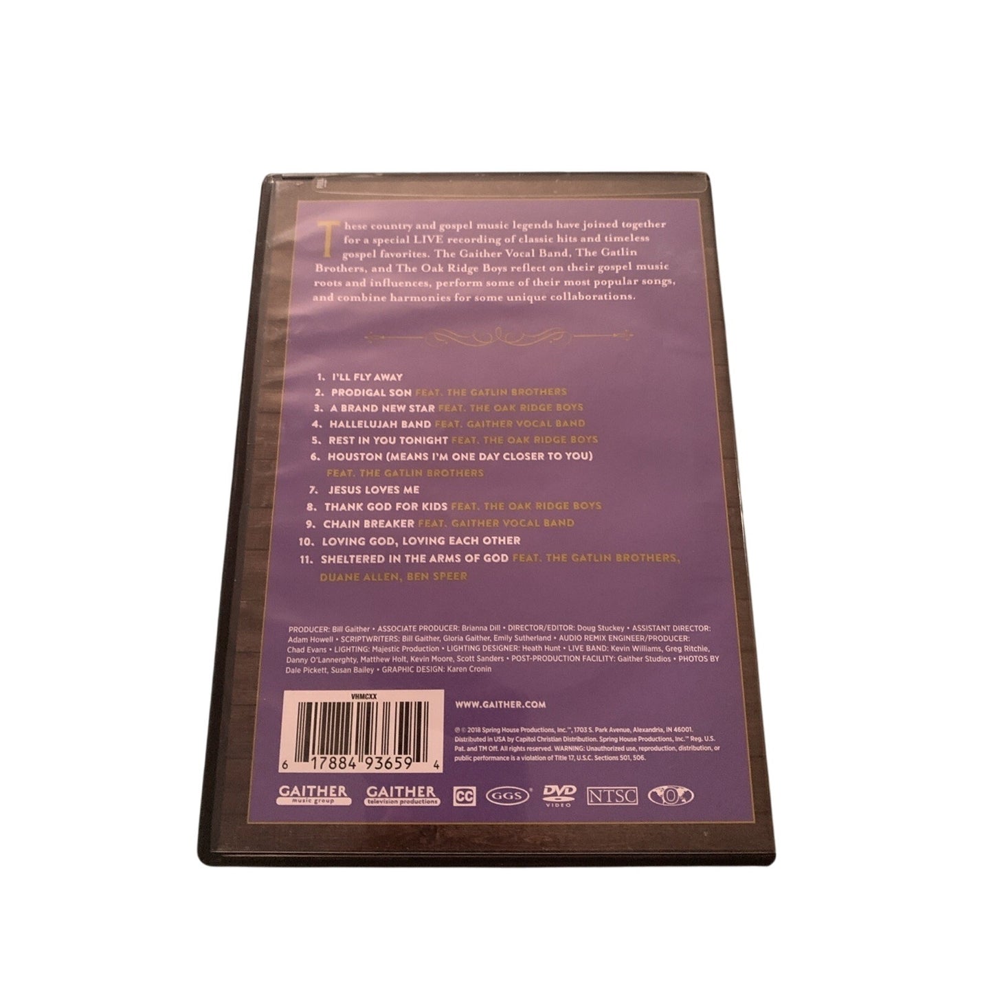 Various - Country Roots and Gospel Favorites (2018, DVD)