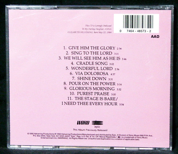 Sandi Patty : Songs From The Heart (CD, Album, RE)