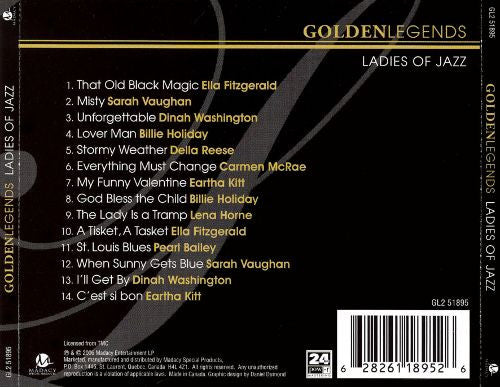 Various : Ladies Of Jazz (CD, Album, Comp)