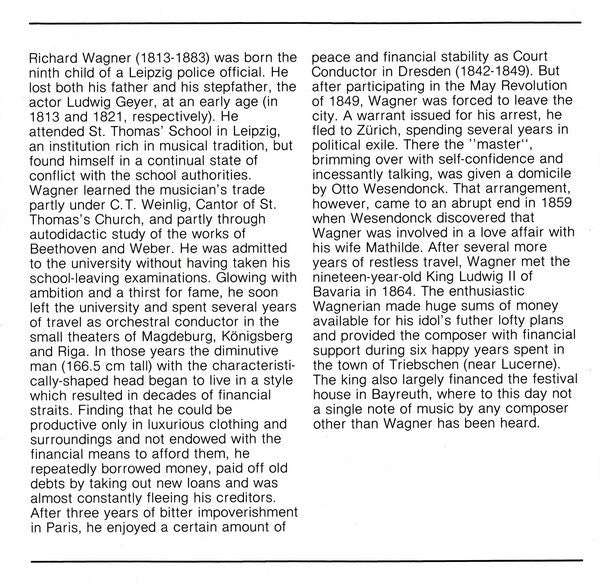 Wagner* : Masters Of Classical Music, Vol.5: Wagner (CD, Comp)