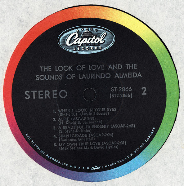 Laurindo Almeida : The Look Of Love And The Sounds Of Laurindo Almeida (LP, Album)