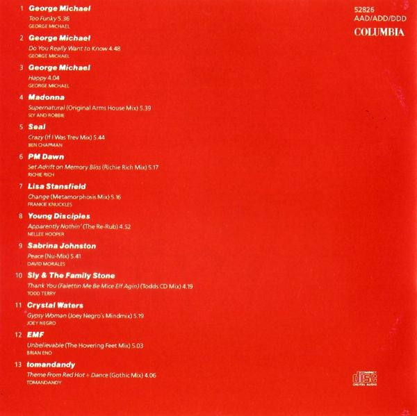 Various : Red Hot + Dance (CD, Comp)