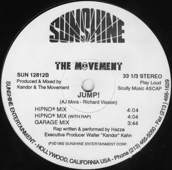 The Movement (3) : Jump! (12")