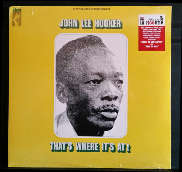John Lee Hooker : That's Where It's At (LP, Album, RE)