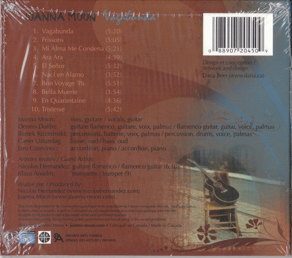 Joanna Moon : Vagabunda (CD, Album)