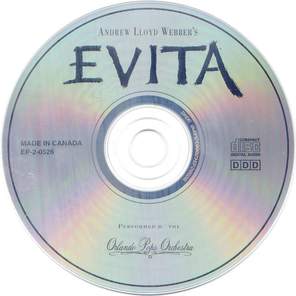 Orlando Pops Orchestra : Andrew Lloyd Webber's Evita (CD)