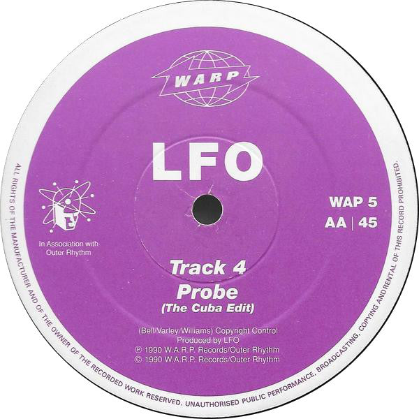LFO : LFO (12", Pic)