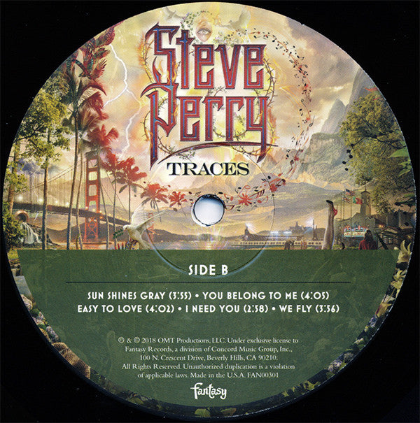 Steve Perry : Traces (LP, Album)
