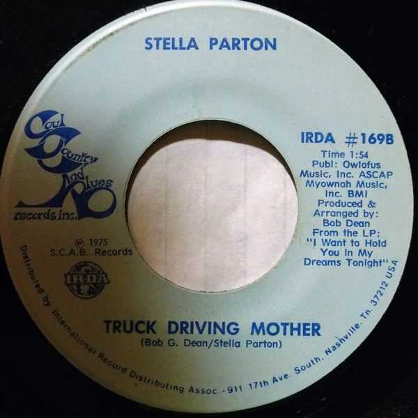 Stella Parton : The Mood I'm In (7", Single)
