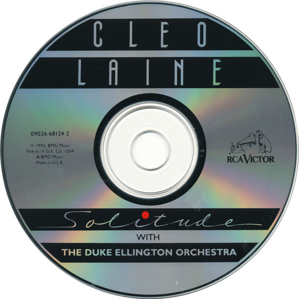 Cleo Laine With The Duke Ellington Orchestra : Solitude (CD, Album)