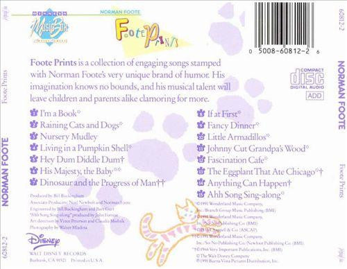 Norman Foote : Foote Prints (CD, Album)