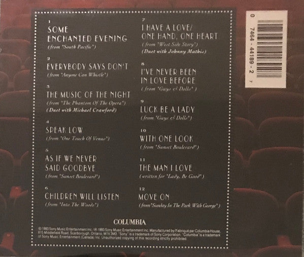 Barbra* : Back To Broadway (CD, Album, Club)