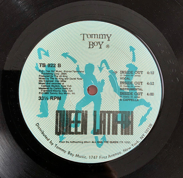 Queen Latifah : Dance For Me / Inside Out (12")