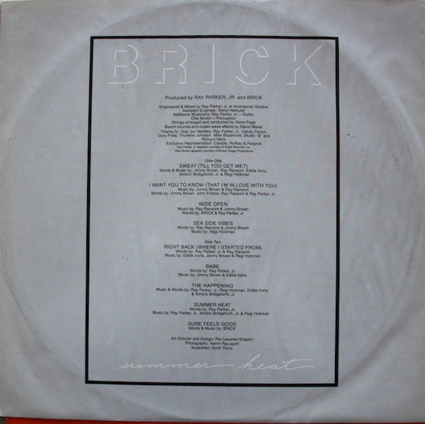 Brick : Summer Heat (LP, Album)