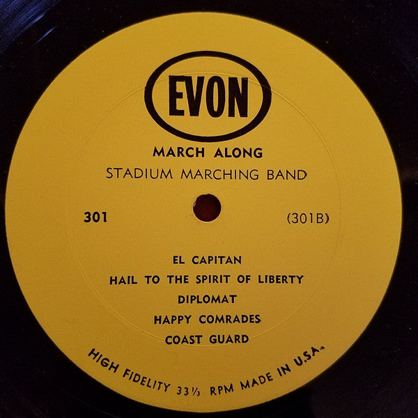 Stadium Marching Band : March Along (LP, Mono)