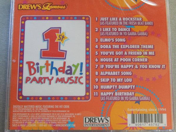 The Hit Crew : 1st Birthday! Party Music (CD)