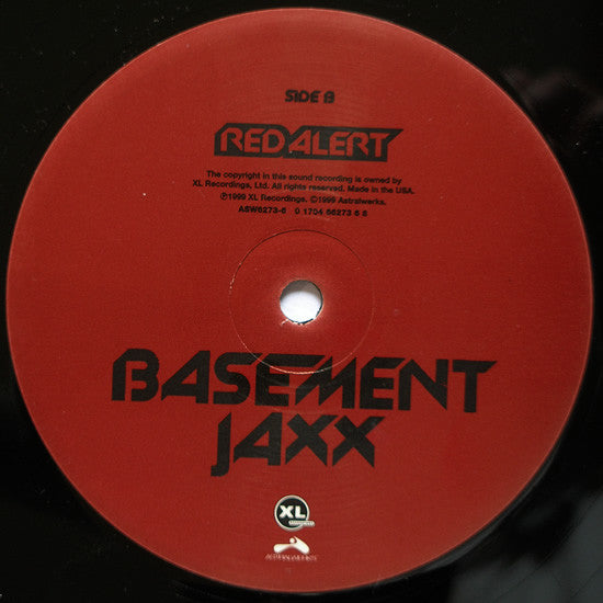 Basement Jaxx : Red Alert (12", Single)