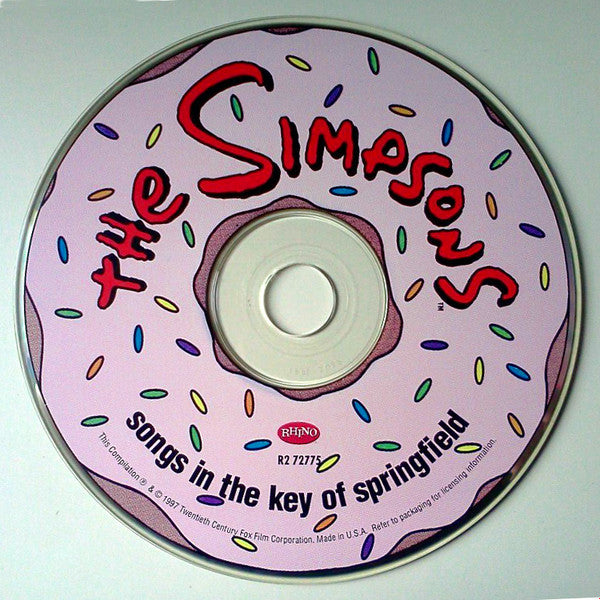 The Simpsons : Songs In The Key Of Springfield (CD, Comp)