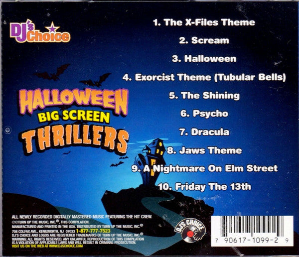 The Hit Crew : Halloween Big Screen Thrillers (CD)