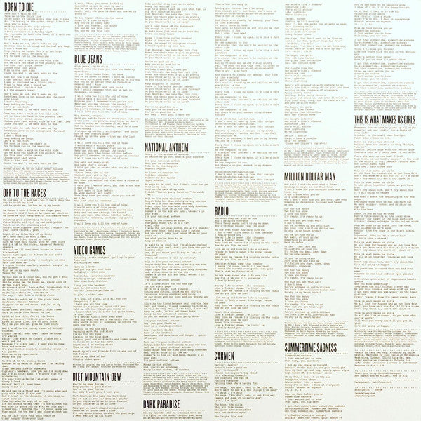Lana Del Rey : Born To Die (LP, Album, Ltd, RE, Red)