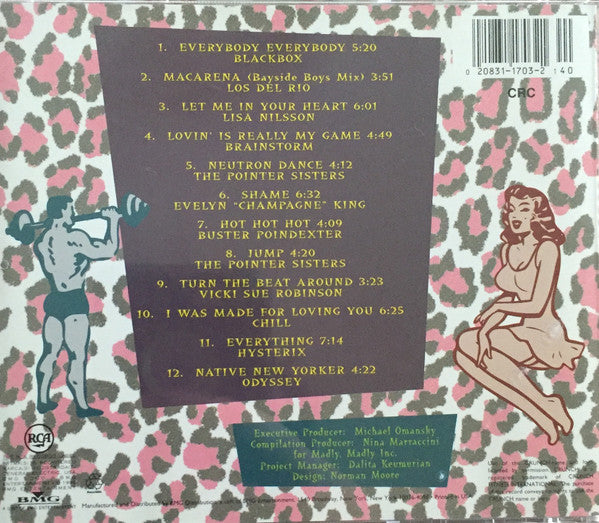 Various : Heavy Breathing: The Crunch High-Energy Workout (CD, Album, Comp, Club)