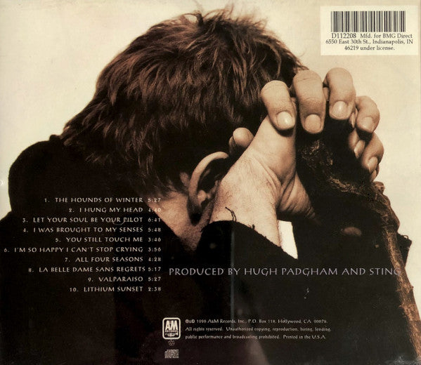 Sting : Mercury Falling (CD, Album, Club)