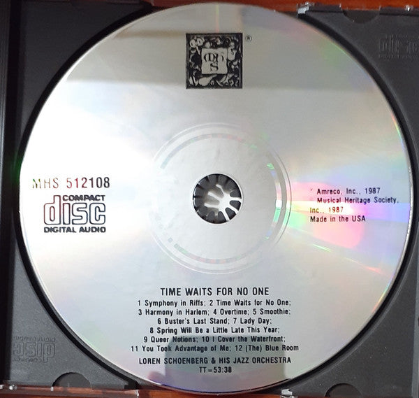 Loren Schoenberg And His Jazz Orchestra : Time Waits For No One (CD, Album, Club)