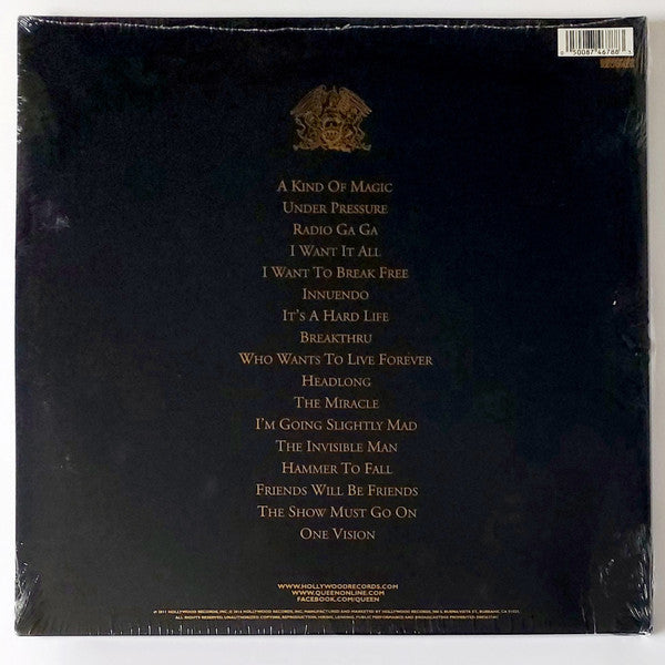 Queen : Greatest Hits II (2xLP, Comp, Ltd, RE, Blu)