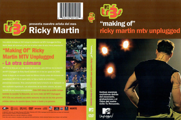 Ricky Martin : "Making Of" Ricky Martin MTV Unplugged (DVD-V, Copy Prot., Ltd, NTSC)