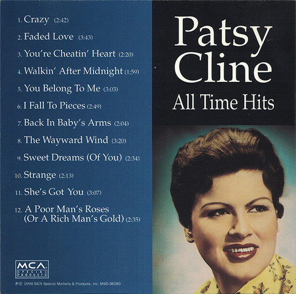 Patsy Cline : All Time Hits (CD, Comp)