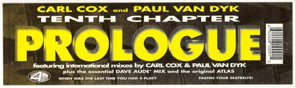 Tenth Chapter : Prologue (12")