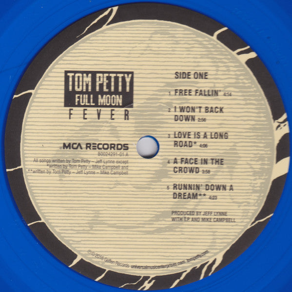 Tom Petty : Full Moon Fever (LP, Album, Ltd, RE, RM, Blu)