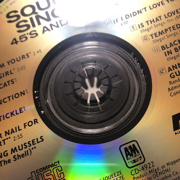 Squeeze (2) : Singles - 45's And Under (CD, Comp, RE, Den)