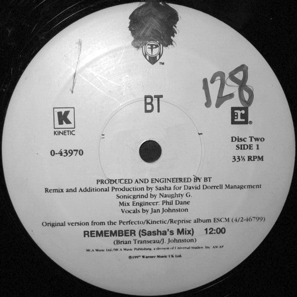 BT : Remember (2x12", Ltd)