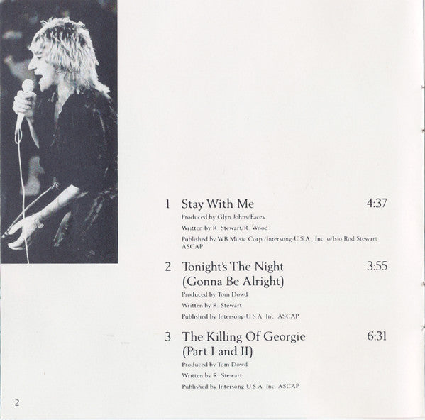 Rod Stewart : Downtown Train (Selections From The Storyteller Anthology) (CD, Comp, Club)