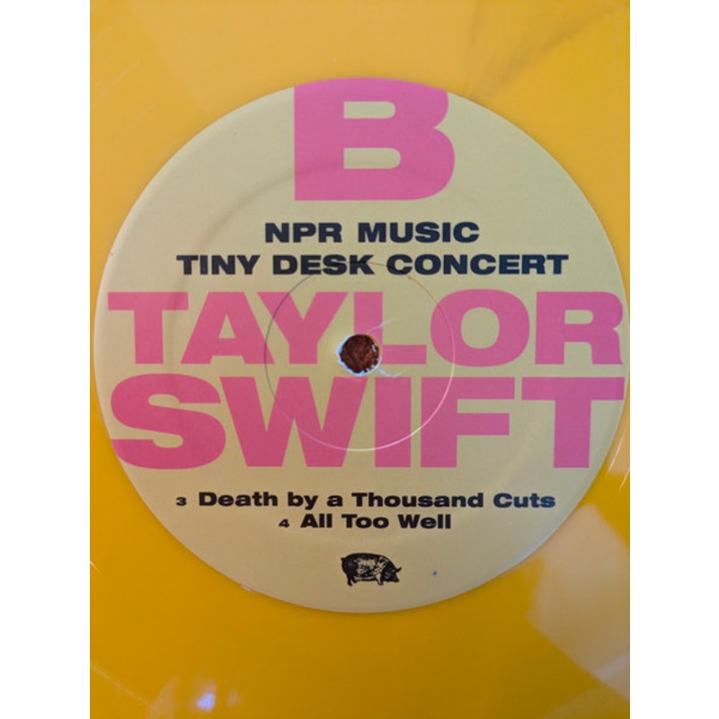 Taylor Swift – NPR Music Tiny Desk Concert (12”, Unofficial, Orange)
