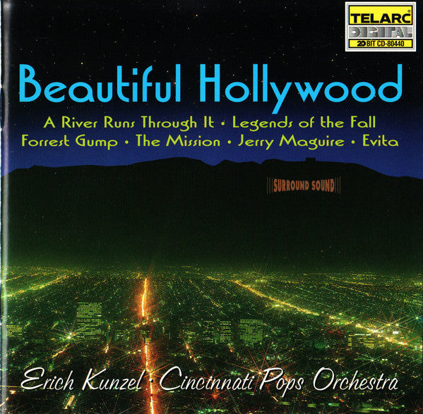 Erich Kunzel, Cincinnati Pops Orchestra : Beautiful Hollywood (CD, Album, Club)