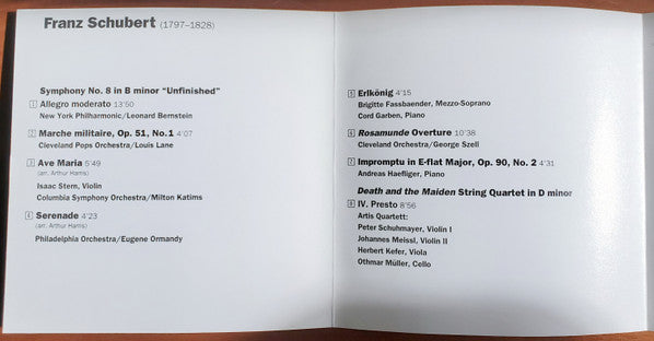 Schubert* : Greatest Hits (CD, Comp)