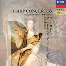 Marisa Robles, The Academy Of St. Martin-in-the-Fields, Iona Brown : Harp Concertos (CD, Album, RE, RM)