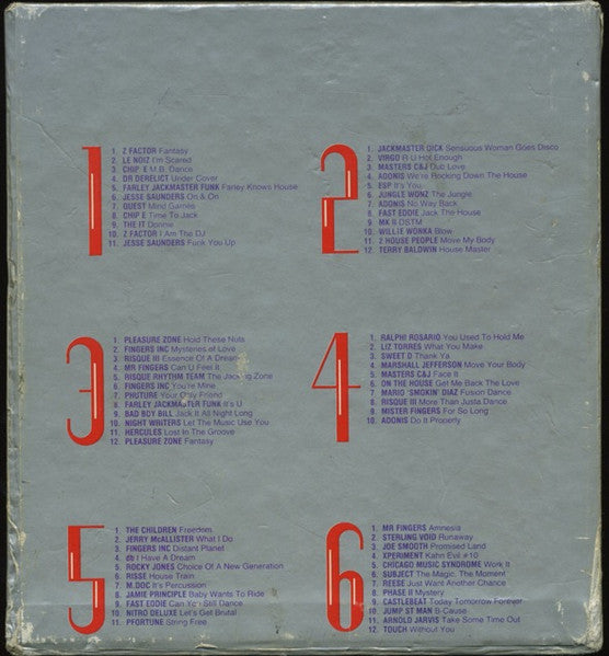 Various : The House Of Hits (The History Of House Music) (11xCD, Comp, Ltd + Box)