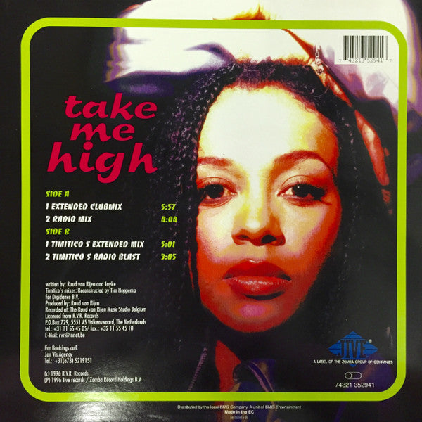 Zayn : Take Me High (12")