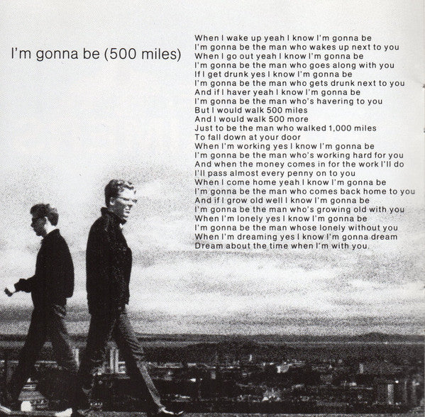 The Proclaimers : Sunshine On Leith (CD, Album, RE)