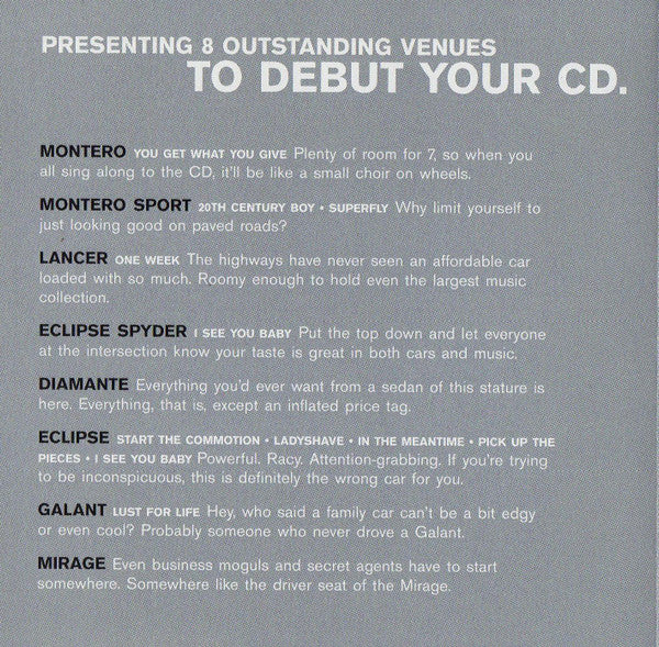 Various : Are You In? The Mitsubishi Mix Volume 1 (CD, Comp, Ltd)