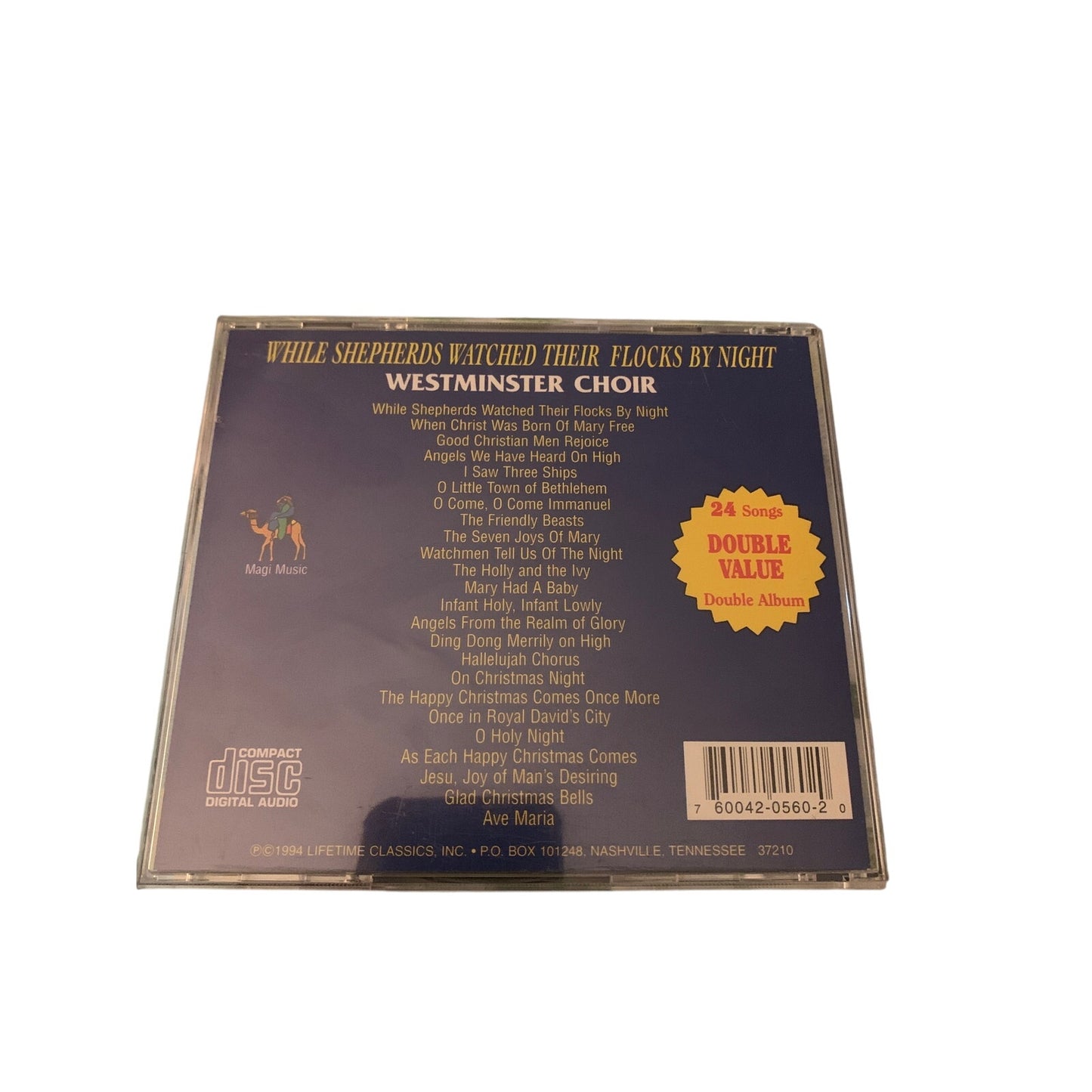 Westminister Choir - While Shepherds Watched Their Flock By Night (CD)