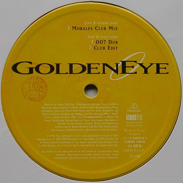 Tina Turner : GoldenEye (12", Single)