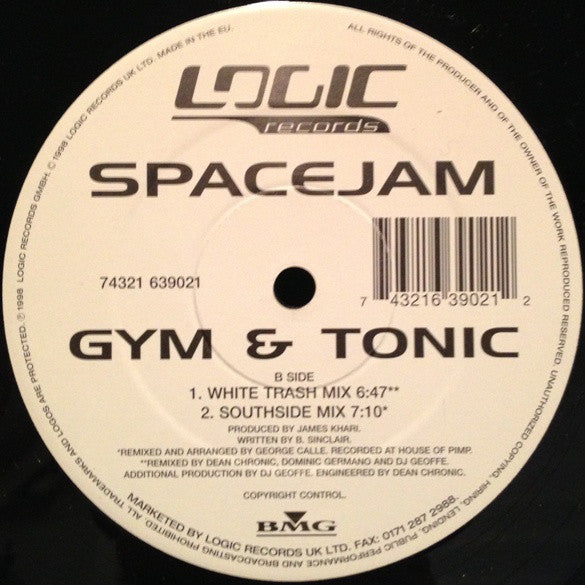 Spacejam : Gym & Tonic (12")