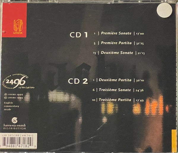 Bach* - Miriam Fried : Sonates & Partitas (2xCD, Album)