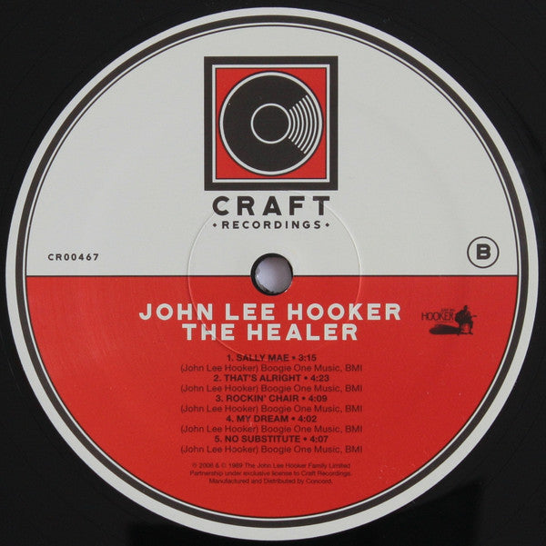 John Lee Hooker : The Healer (LP, Album, RE, 180)